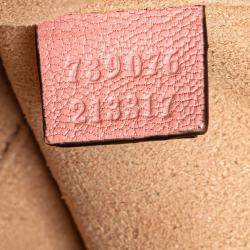 مملوكة مسبقًا Gucci Pink Mini Goatskin Aphrodite Shoulder Bag