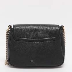 مملوكة مسبقًا حقيبة كروس غوتشي "سوهو" جلد بيج بقلاب وسلسلة