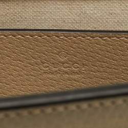 مملوكة مسبقًا Gucci GG Ophidia Small Beige Supreme Canvas Shoulder Bag