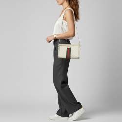 مملوكة مسبقًا Gucci GG Ophidia Small Beige Supreme Canvas Shoulder Bag