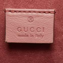 Pre Owned Gucci Dionysus Medium Beige/Burgundy Blooms GG Supreme Canvas Shoulder Bag