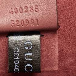 Pre Owned Gucci Dionysus Medium Beige/Burgundy Blooms GG Supreme Canvas Shoulder Bag