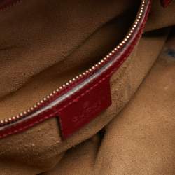 Pre Owned حقيبة بوسطن تيان صغيرة من قماش جي جي سوريم متعدد الألوان من غوتشي