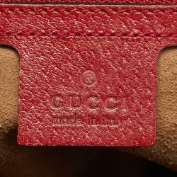 Pre Owned حقيبة بوسطن تيان صغيرة من قماش جي جي سوريم متعدد الألوان من غوتشي