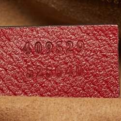 Pre Owned حقيبة بوسطن تيان صغيرة من قماش جي جي سوريم متعدد الألوان من غوتشي