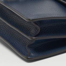 مملوكة مسبقًا Gucci Dionysus Small Navy Blue Leather Shoulder Bag