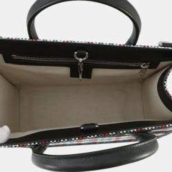 Pre Owned حقيبة غوتشي قماش هارتاس فريا بني شعار ICCUG مطرز مربعات توت