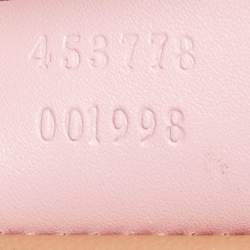 مملوكة مسبقًا حقيبة كتف غوتشي برودواي بيرلي بي صغيرة جلد زهري