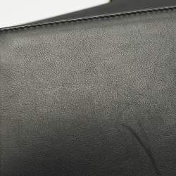 مملوكة مسبقًا Gucci Dionysus Bamboo Large Black Leather Top Handle Bag