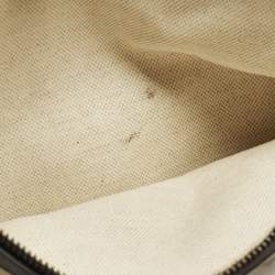 مملوكة مسبقًا Gucci Dionysus Bamboo Large Black Leather Top Handle Bag