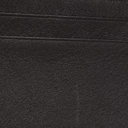 Pre Owned Gucci Brown Guccissima Leather Continental Wallet