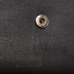 Pre Owned Gucci Brown Guccissima Leather Continental Wallet