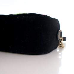 مملوكة مسبقًا Gucci Small Velvet GG Marmont Chain