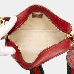 مملوكة مسبقًا Gucci Brown Micro GG Supreme Doraemon Crossbody