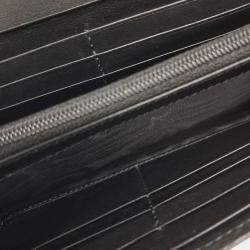 مملوكة مسبقًا Gucci Black Leather Marmont Long Wallet