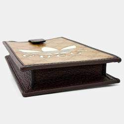 مملوكة مسبقًا Gucci Beige PVC X Adidas Phone Holder Crossbody Bag