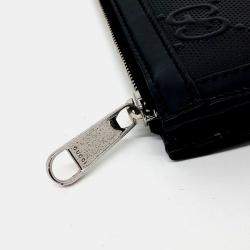 مملوكة مسبقًا حقيبة كلتش غوتشي جلد منقوشة سوداء