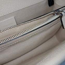 مملوكة مسبقًا Gucci White Leather Dionysus Chain Shoulder Bag