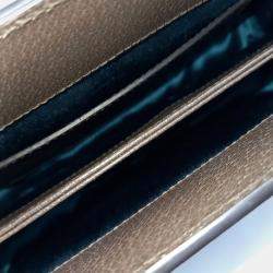 مملوكة مسبقًا Gucci Brown Coated Canvas Ophidia GG Supreme Shoulder Bag