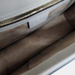 مملوكة مسبقًا Gucci White Leather Sylvie Bag