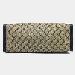 Pre Owned Gucci Multicolor Leather Supreme Padlock Shoulder Bag