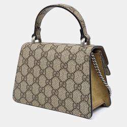 Pre Owned حقيبة غوتشي "ديونيسوس" صغيرة يد علوية بي في سي