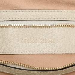 مملوكة مسبقًا Gucci Ophidia Medium Blue/Beige GG Supreme Canvas and Leather Tote