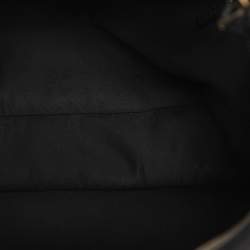 مملوكة مسبقًا حقيبة كتف غوتشي قماش GG وجلد سوداء