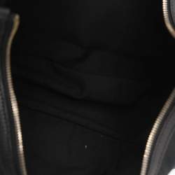 مملوكة مسبقًا حقيبة كتف غوتشي قماش GG وجلد سوداء