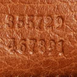 Pre Owned Gucci Green/Brown GG Nylon and Leather and Shopper Tote