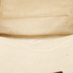 Pre Owned حقيبة ظهر غوتشي سوهو سلسلة جلد سوداء