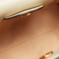 مملوكة مسبقًا Gucci Bamboo Diana Mni Off White Leather Tote