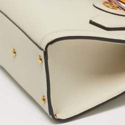 مملوكة مسبقًا Gucci Bamboo Diana Mni Off White Leather Tote