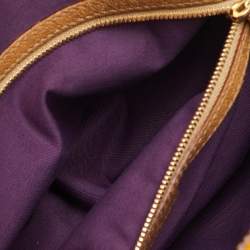 مملوكة مسبقًا Gucci Horsebit Multicolor Leather and Velvet Satchel