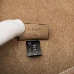 Pre Owned Gucci Brown Medium GG Supreme Dionysus Shoulder Bag