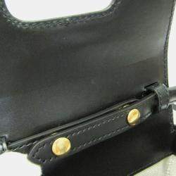 مملوكة مسبقًا Gucci Bamboo Leather Backpack Handbag Black