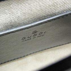 مملوكة مسبقًا Gucci Bamboo Leather Backpack Handbag Black