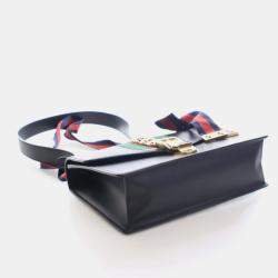 Pre Owned Gucci Medium Calfskin Sylvie