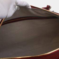 مملوكة مسبقًا حقيبة دفل سافوي غوتشي جلد بقر كبير