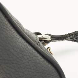 مملوكة مسبقًا Gucci Soho Disco Small Black Leather Crossbody Bag