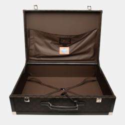 Pre Owned Gucci Brown GG Canvas Trunk Suitcase