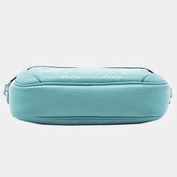 مملوكة مسبقًا Gucci Blue GG Star Embossed Leather Crossbody