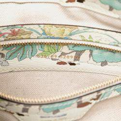 مملوكة مسبقًا حقيبة كروس بودي غوتشي جلد العجل جاكي النمر الأزرق صغيرة 1961