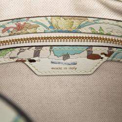 مملوكة مسبقًا حقيبة كروس بودي غوتشي جلد العجل جاكي النمر الأزرق صغيرة 1961