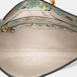 مملوكة مسبقًا حقيبة كروس بودي غوتشي جلد العجل جاكي النمر الأزرق صغيرة 1961