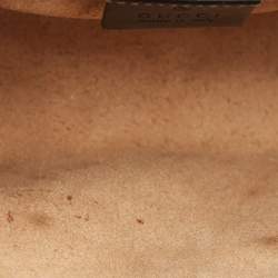 Pre Owned Gucci Padlock Small Black Guccissima Leather Shoulder Bag