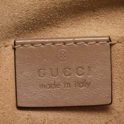 مملوكة مسبقًا Gucci GG Marmont Small Dusty Pink Matelassé Leather Camera Bag