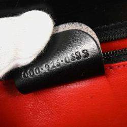 Pre Owned حقيبة غوتشي بامبو سوداء يد 2 طريقة