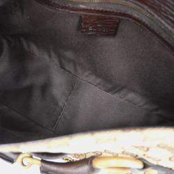 مملوكة مسبقًا Gucci Beige Canvas Horsebit GG Handbag