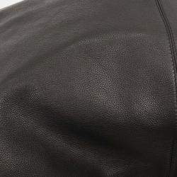 Pre Owned Gucci Black Techno Horsebit Xl Hobo Bag